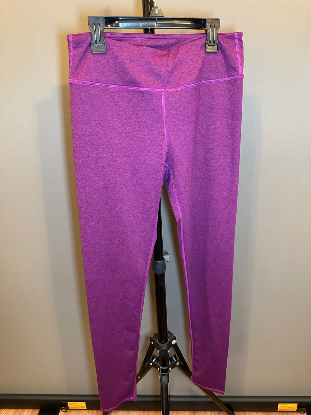 Fabletics Girls Magenta Active Leggings